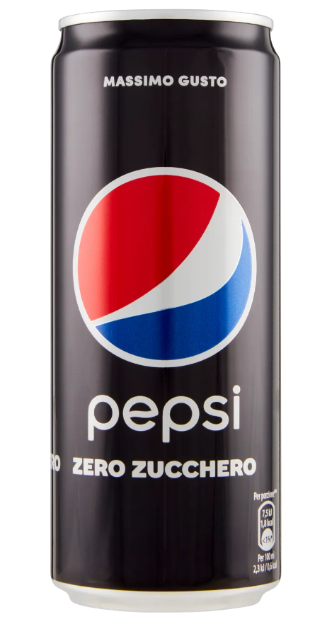 PEPSI COLA MAX ZERO LATTINA 33 CL - immagine 2