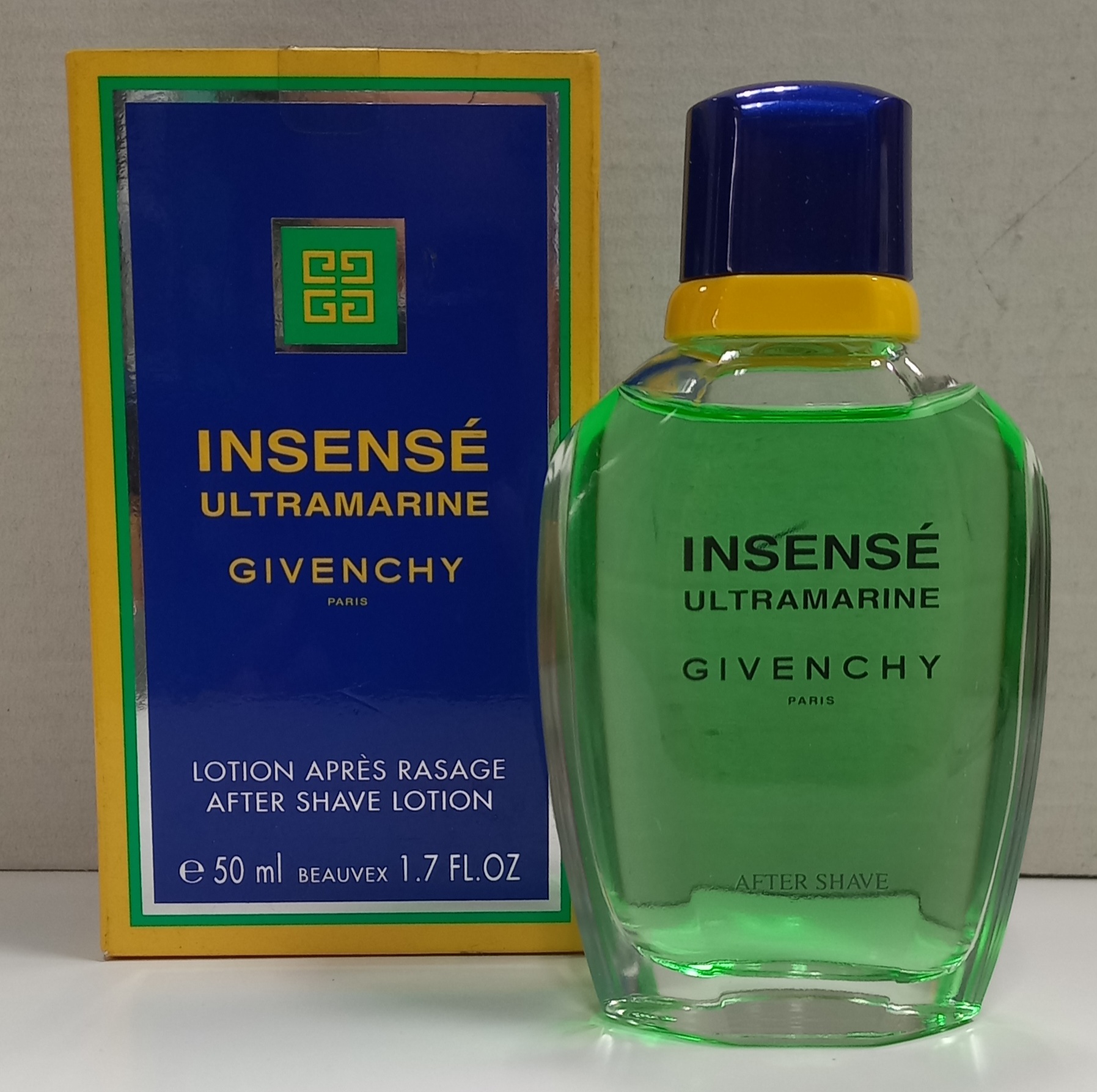 GIVENCHY INSENSE’ ULTRAMARINE PRIMA EDIZIONE AFTER SHAVE 50 ML SPLASH - immagine 2