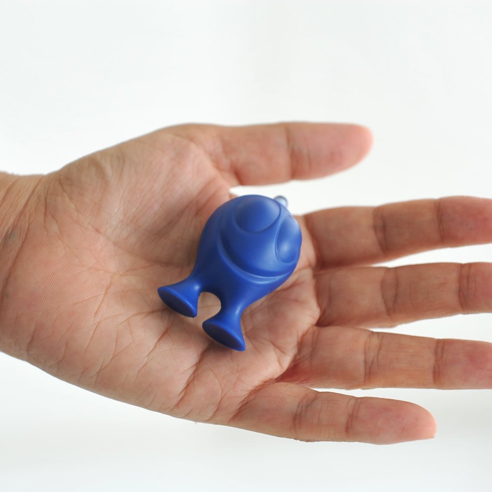 Alessi Magnete Gino Zucchino blu - immagine 3