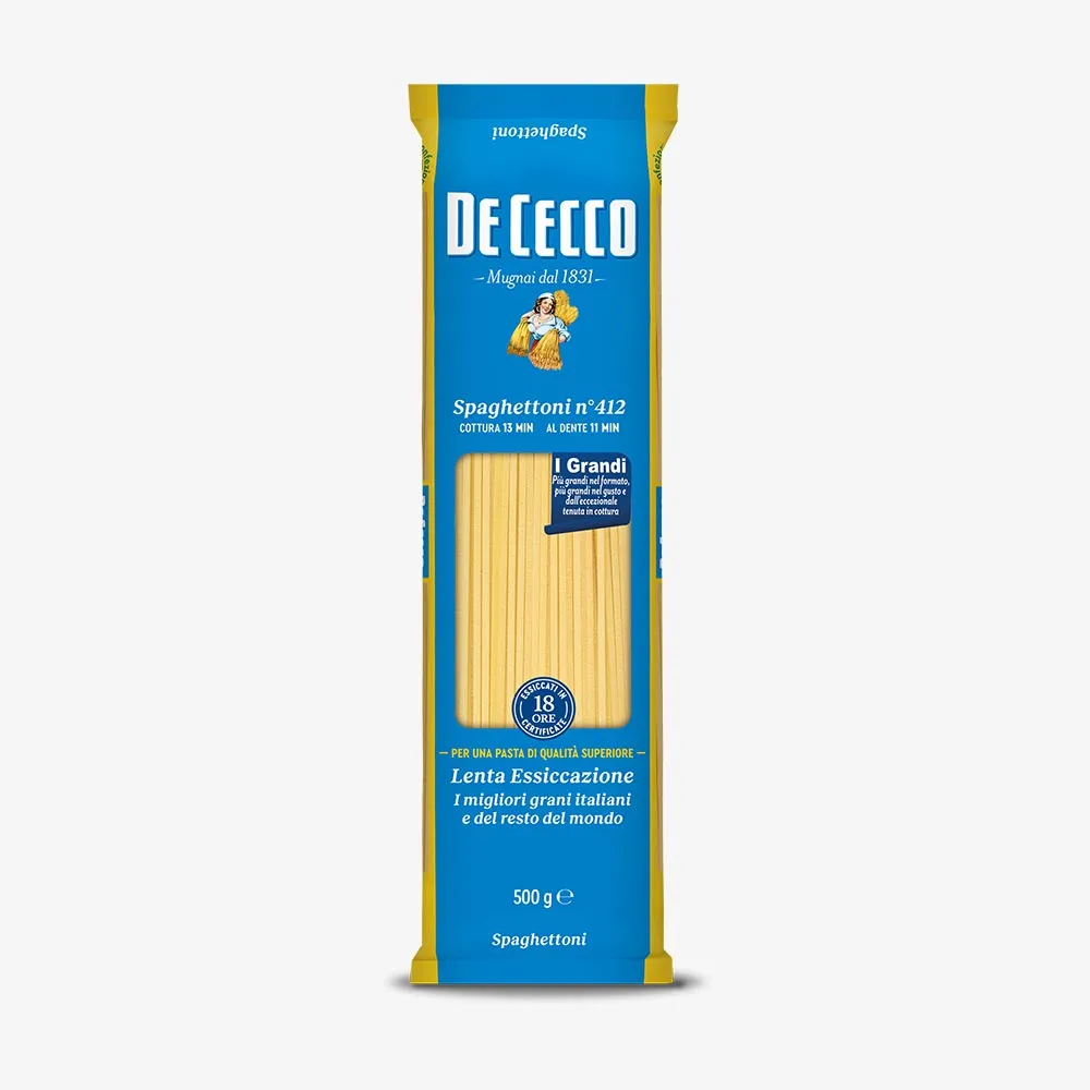DE CECCO SPAGHETTONI N. 412 500 GR - immagine 2