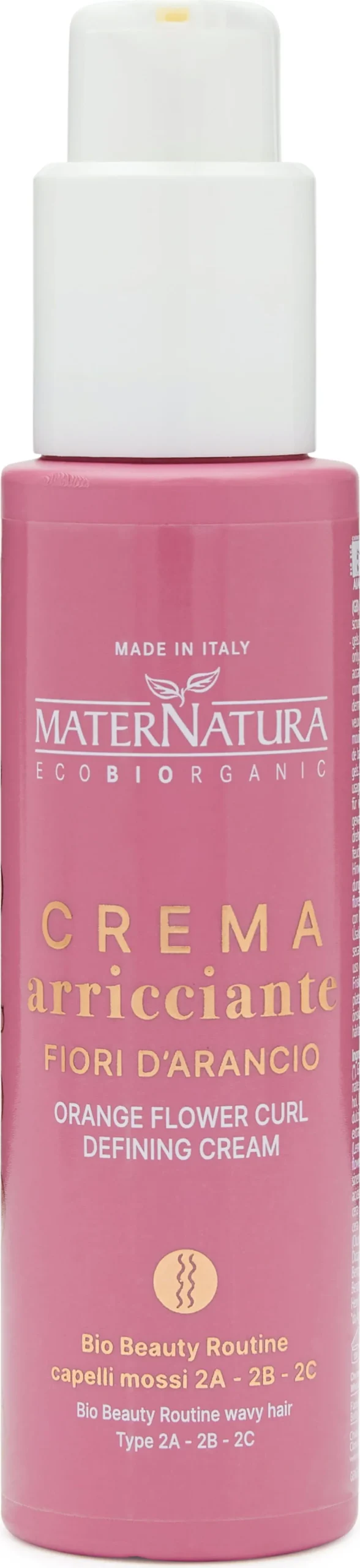 Crema Arricciante Capelli Mossi Fiori D'Arancio Maternatura - immagine 2