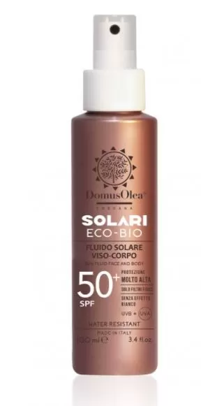 Fluido Solare Viso Corpo SPF50 Domus Olea - immagine 2