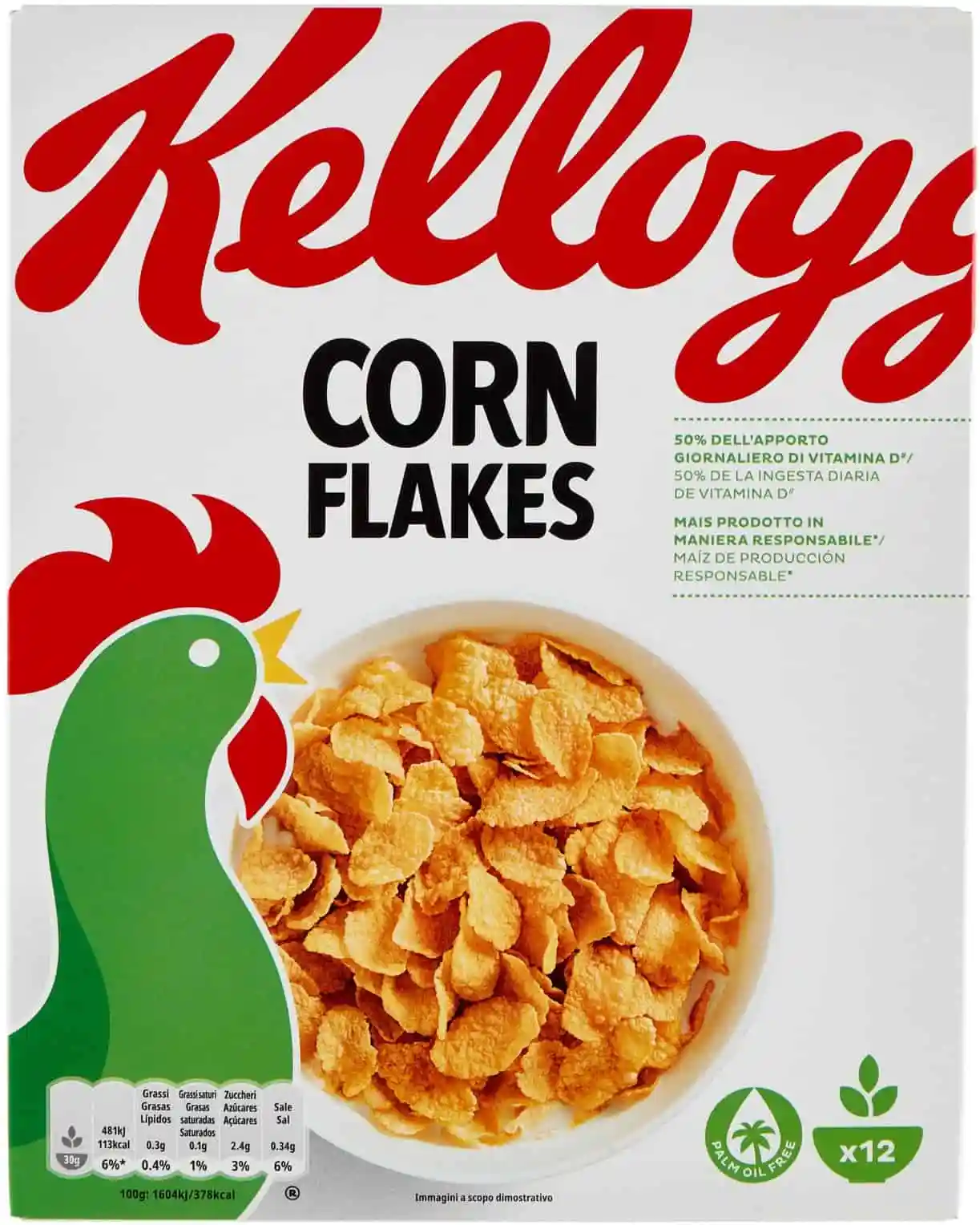 KELLOGG’S CORN FLAKES 375GR - immagine 2