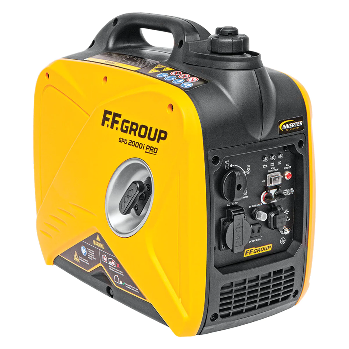 FFgroup GPG 2000i GENERATORE INVERTER 2000W PORTATILE BENZINA - immagine 2