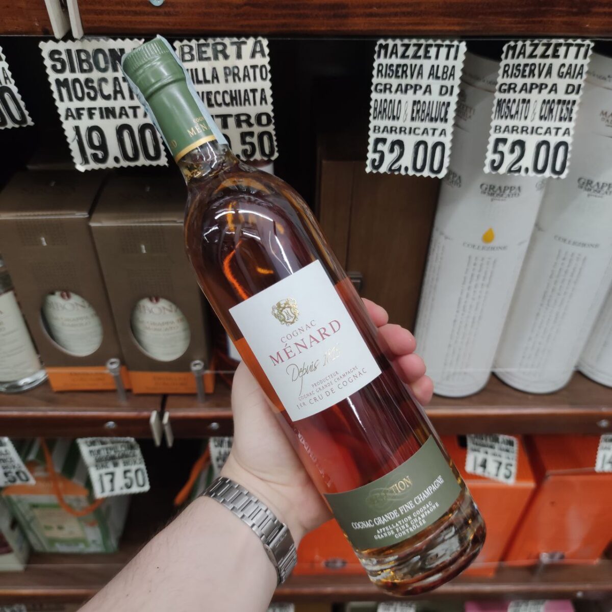 Cognac Menard Sel. Des Domaines Premiere 1Er Cru De Cognac - immagine 2