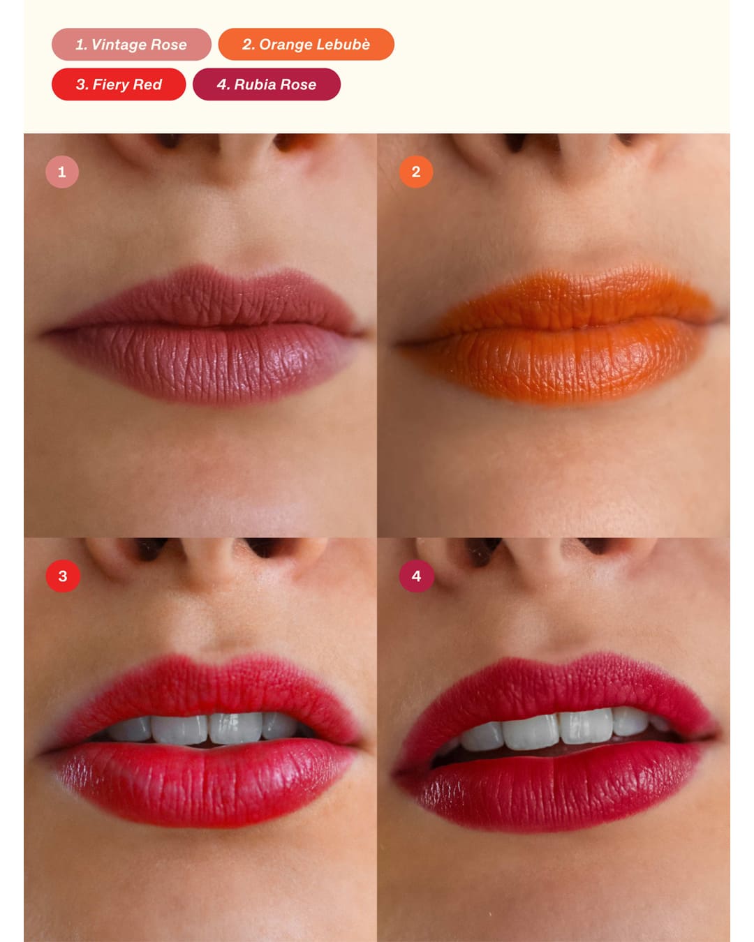 LIP AND CHEEK ORANGE LEBUBE lebubè - immagine 3