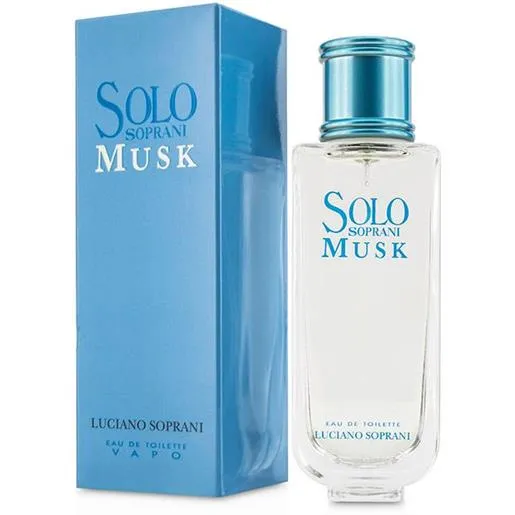 LUCIANO SOPRANI SOLO SOPRANI MUSK EAU DE TOILETTE 50 ML SPRAY - immagine 2